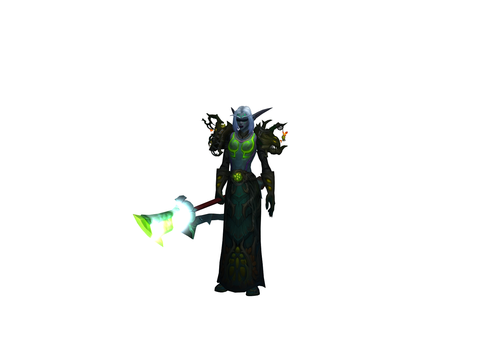 Testdudruide 3D character render