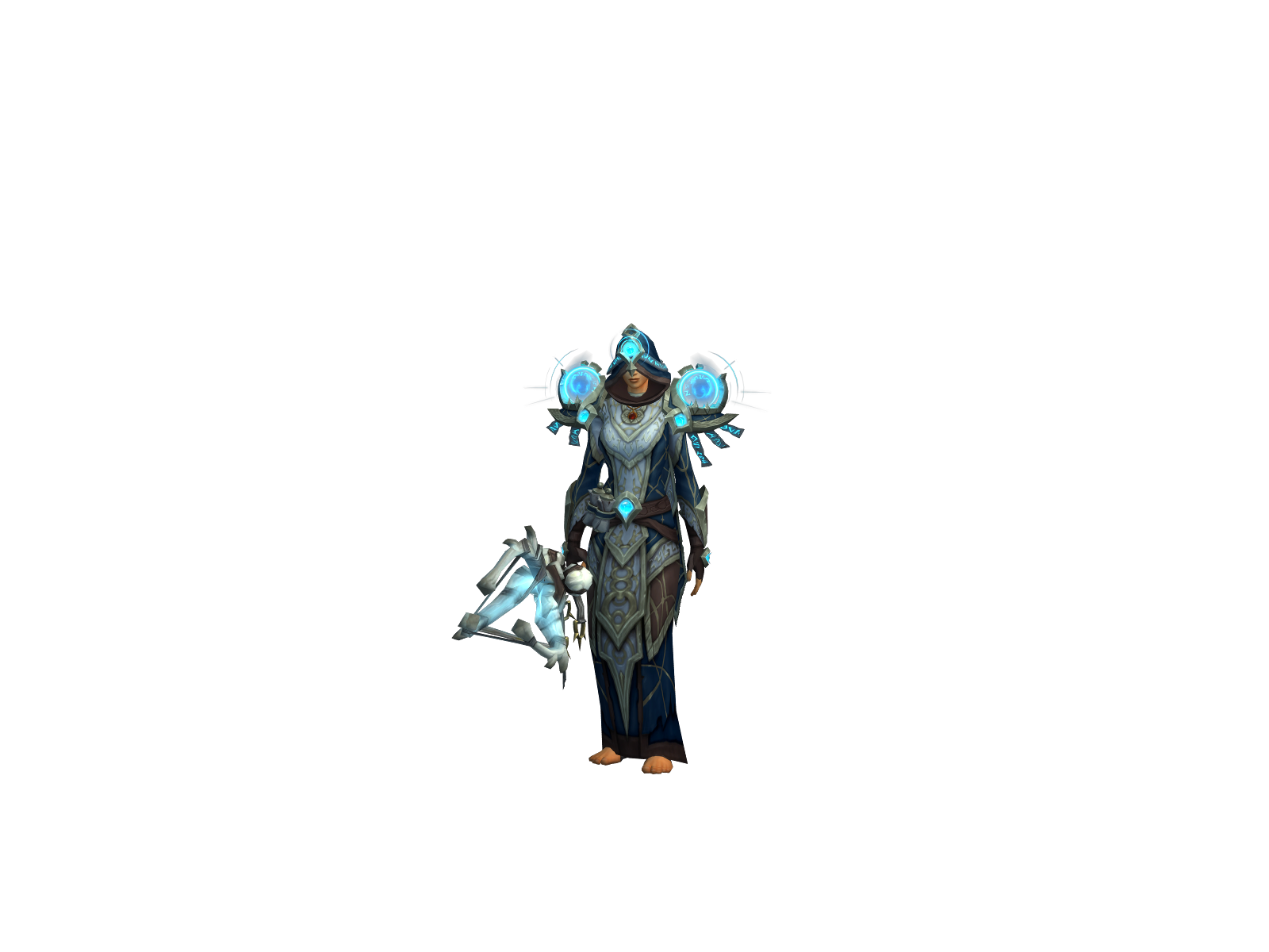 Elbenîl 3D character render