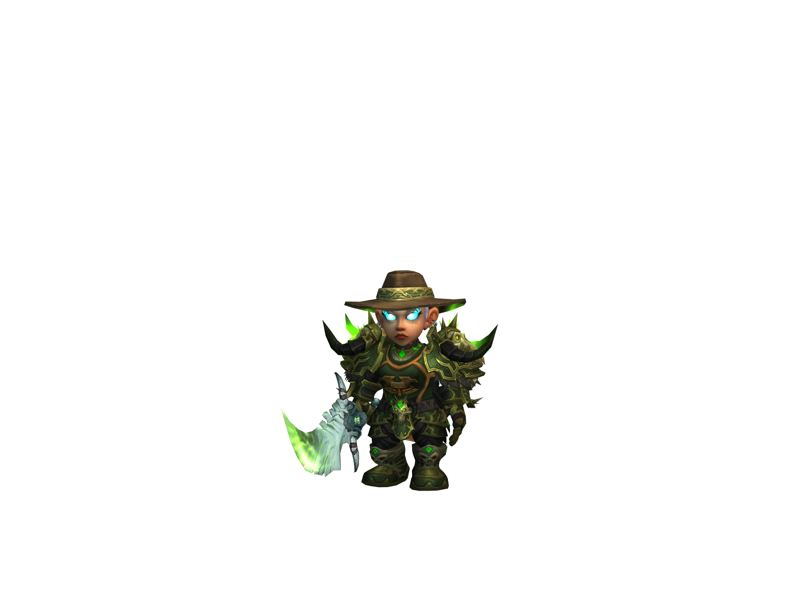 Solstïce 3D character render