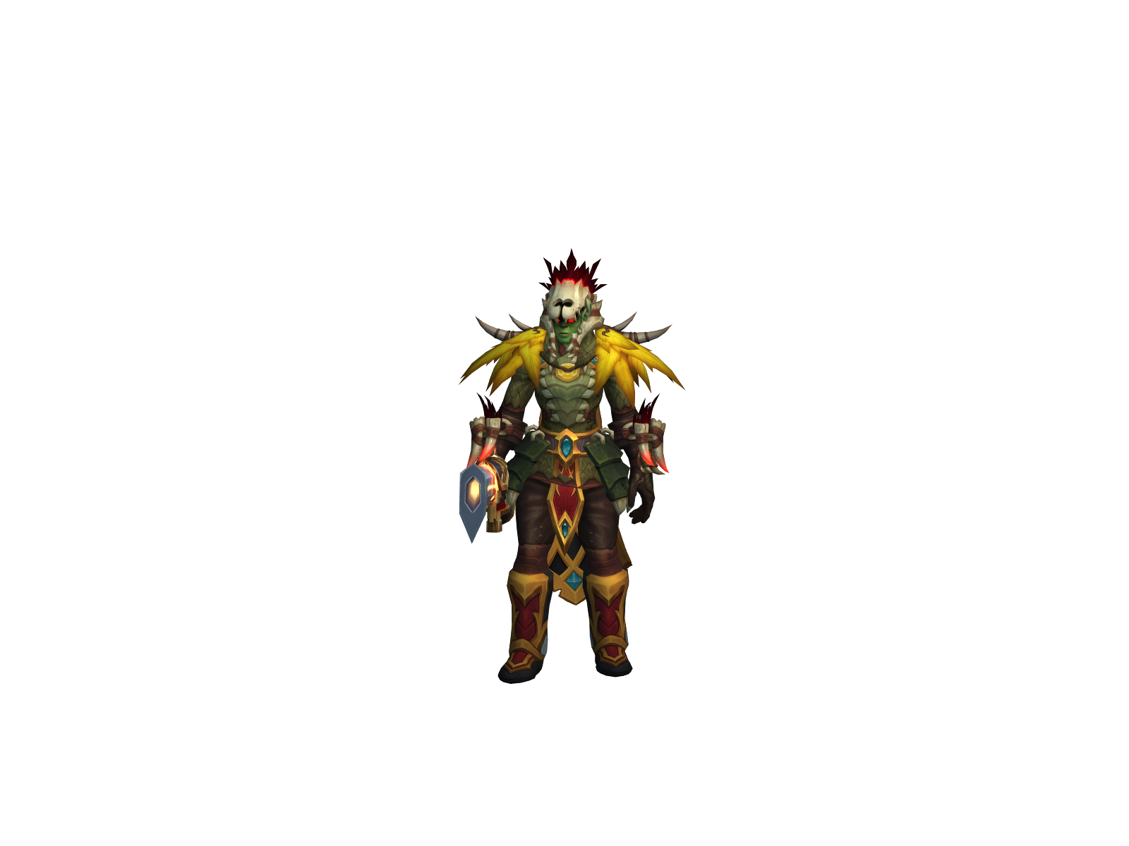 Anll 3D character render