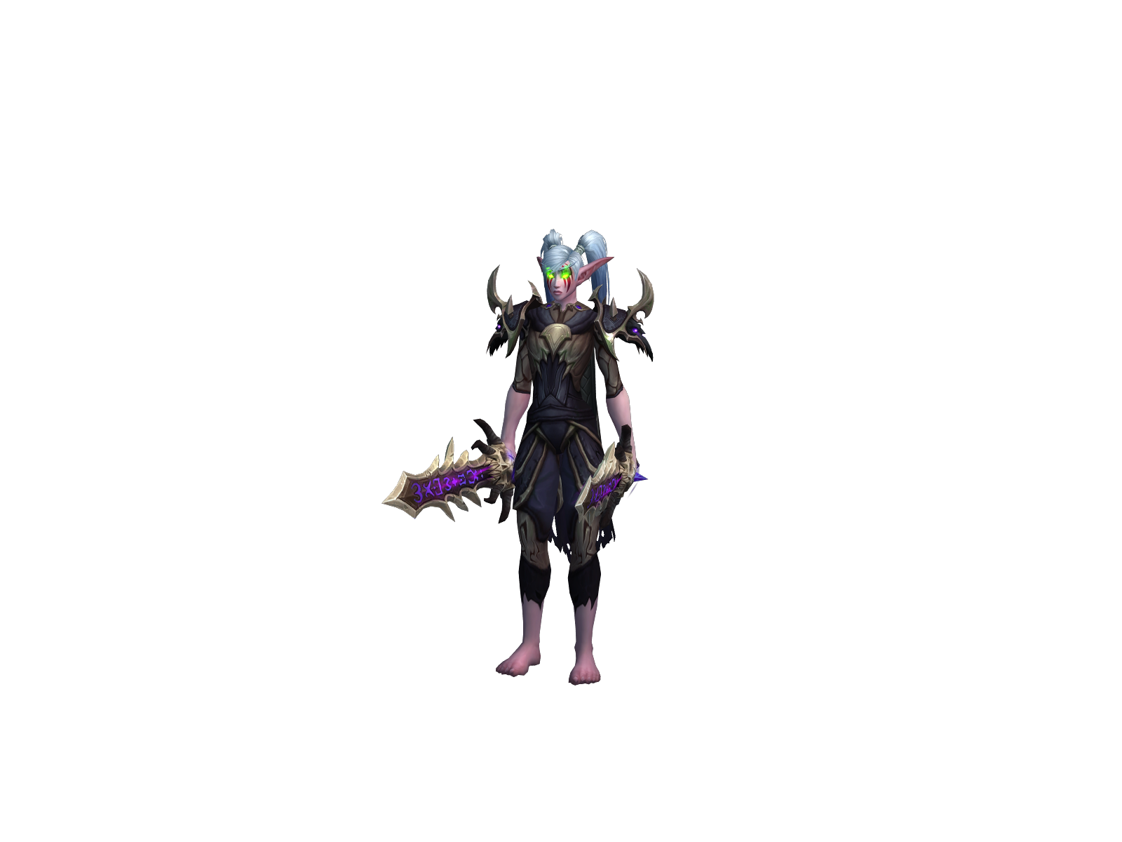 Hystérik 3D character render