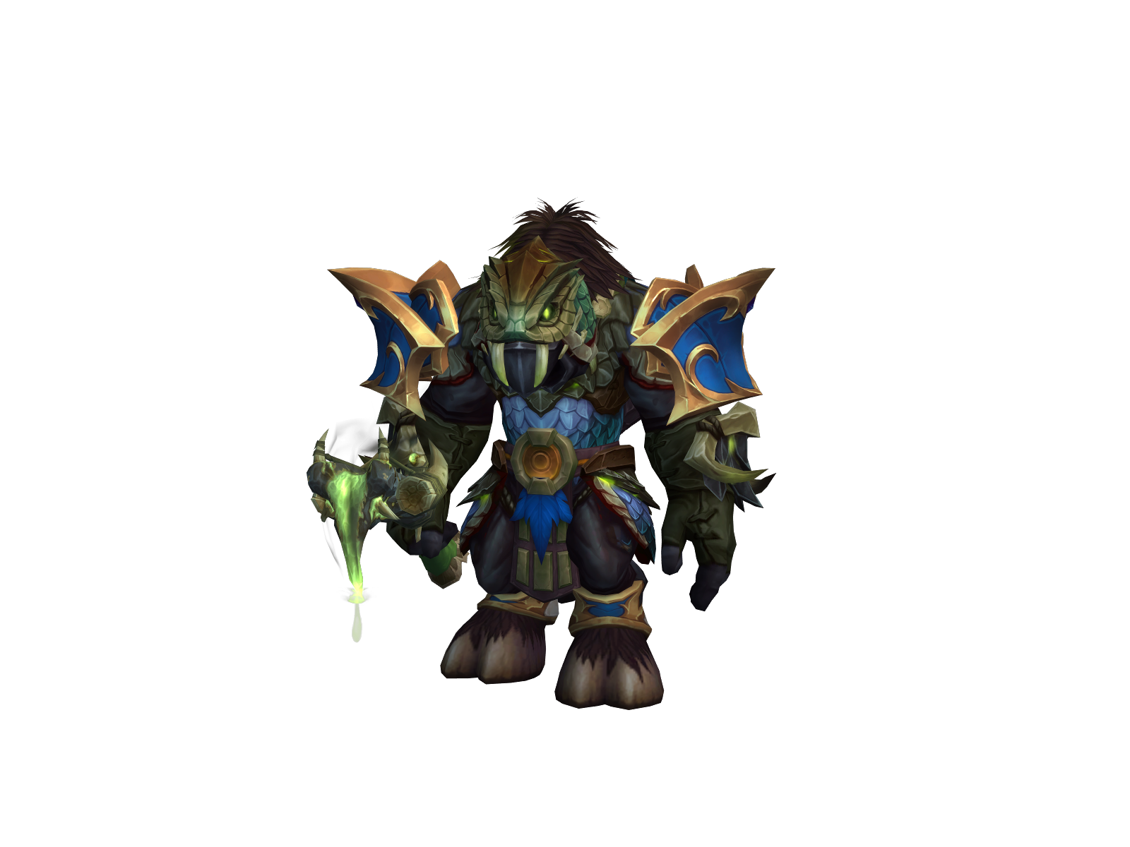 Ougabougà 3D character render