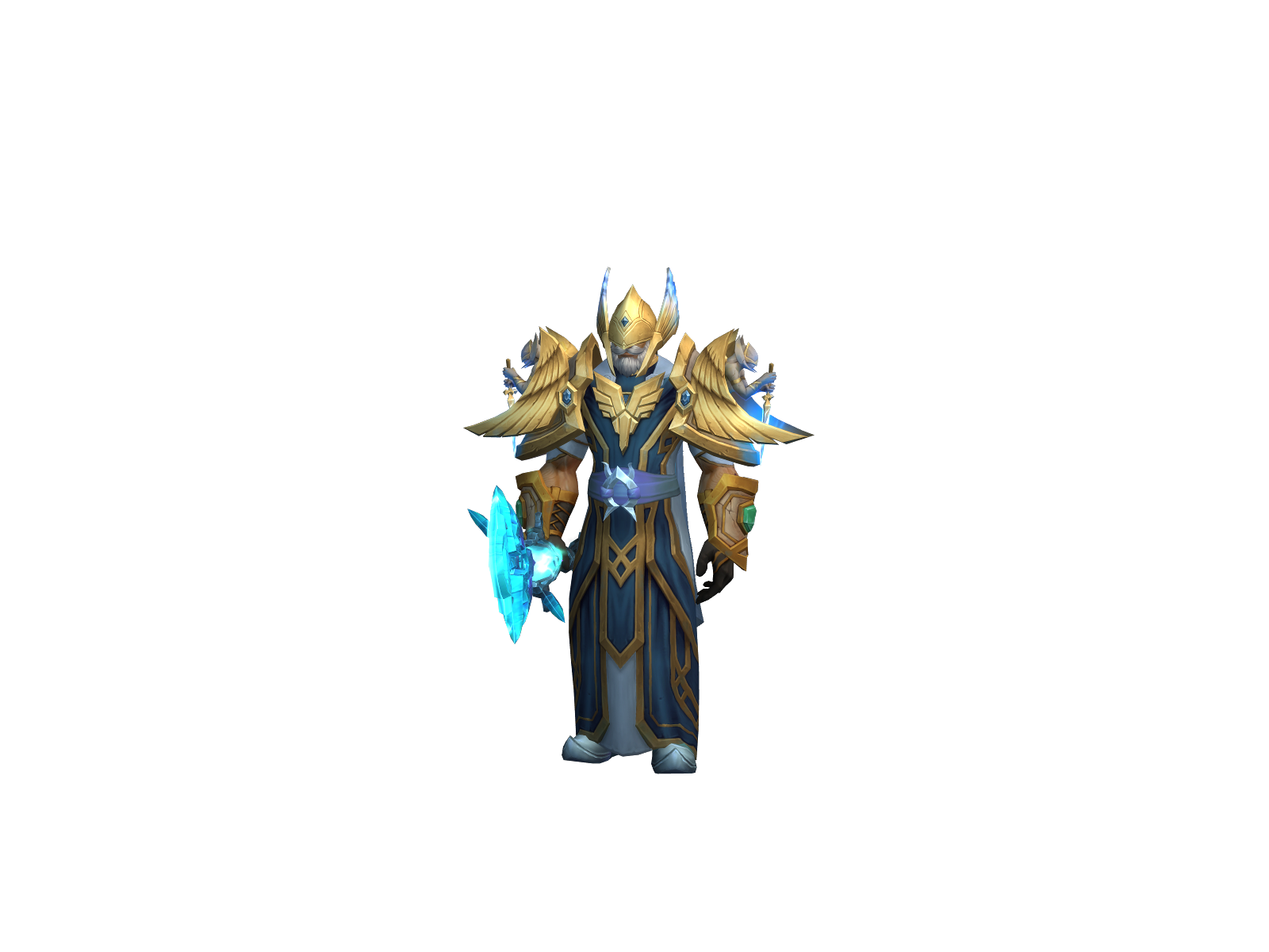 Bretzheal 3D character render