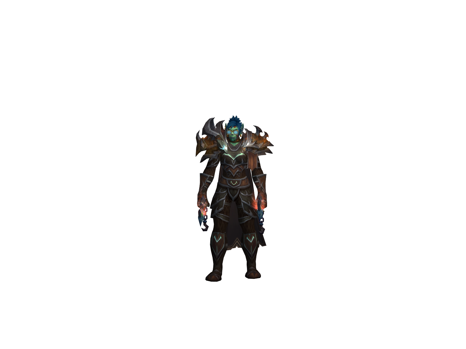 Darkflamer 3D character render