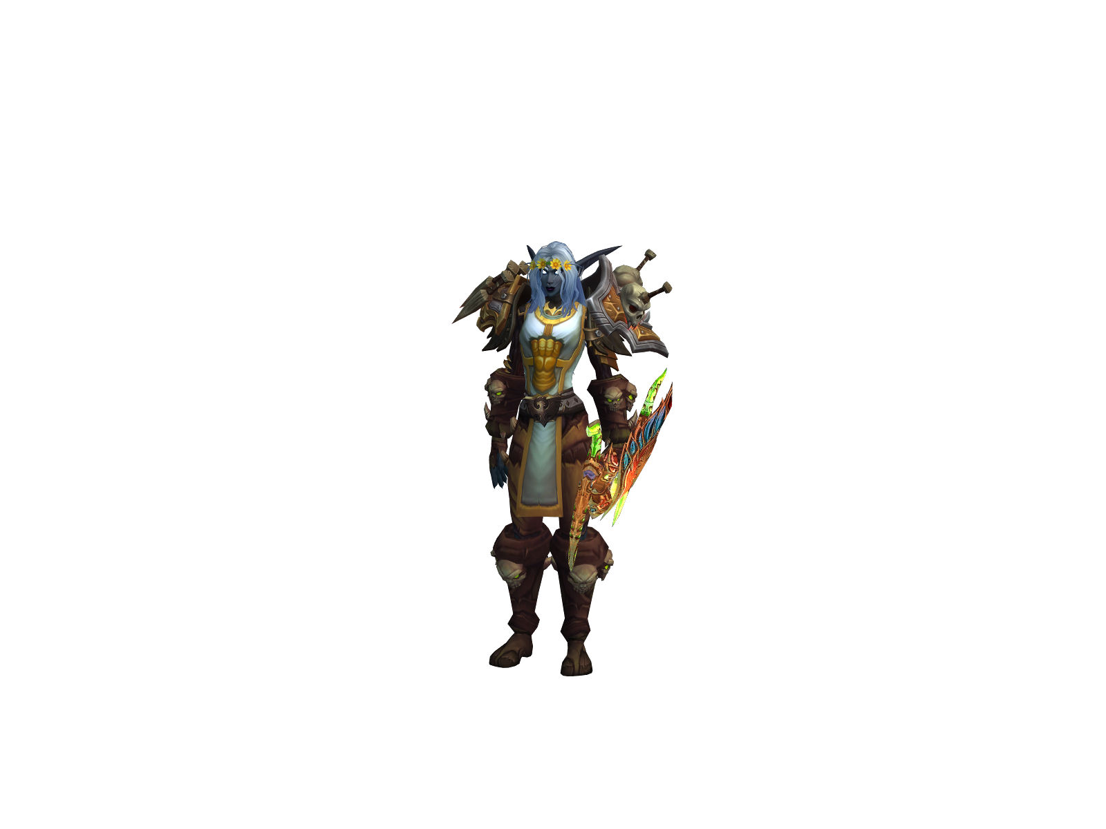 Lownie 3D character render