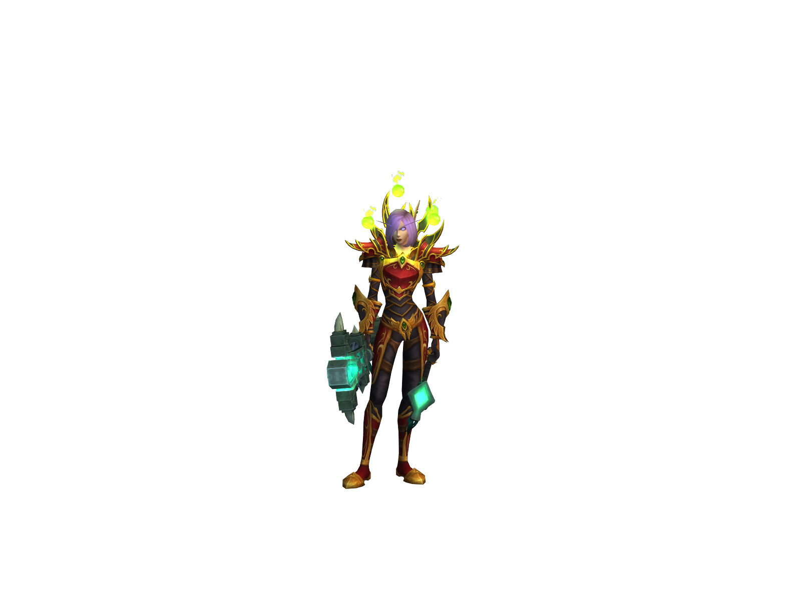 Alminä 3D character render