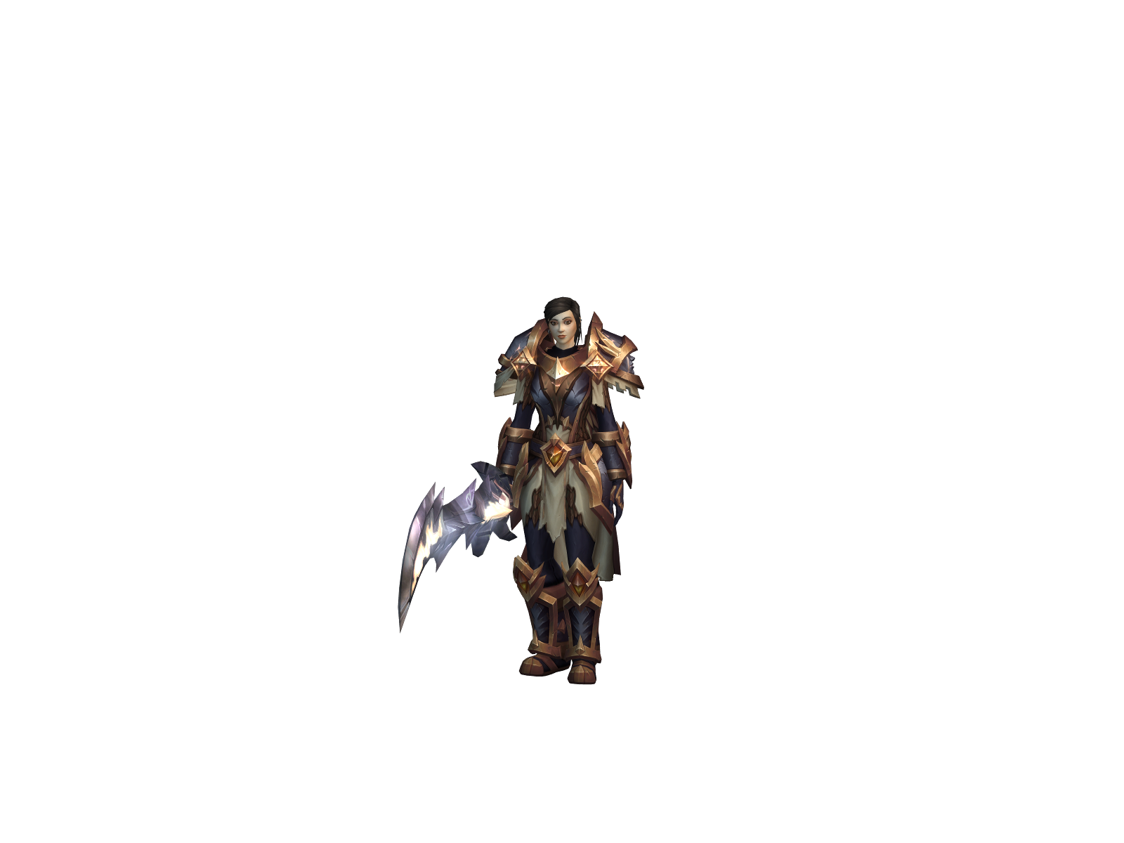 Elyndïr 3D character render