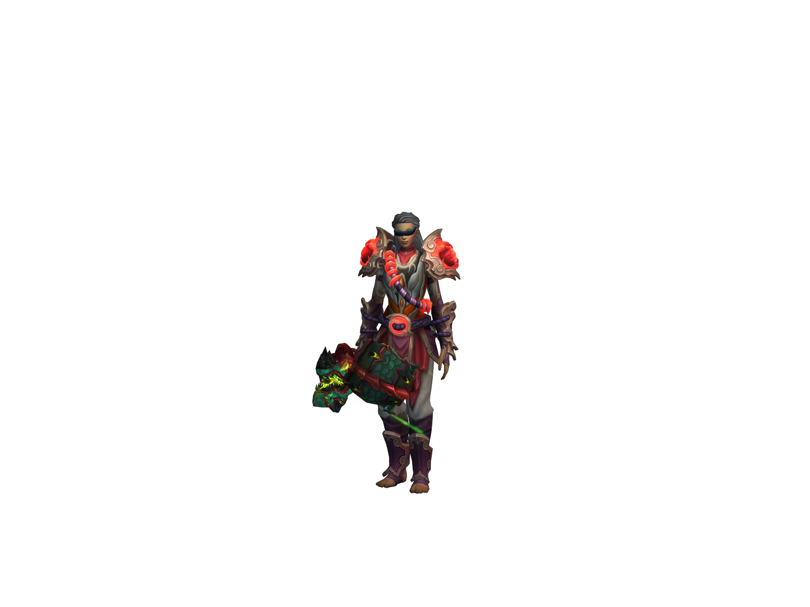 Weyzxpunch 3D character render