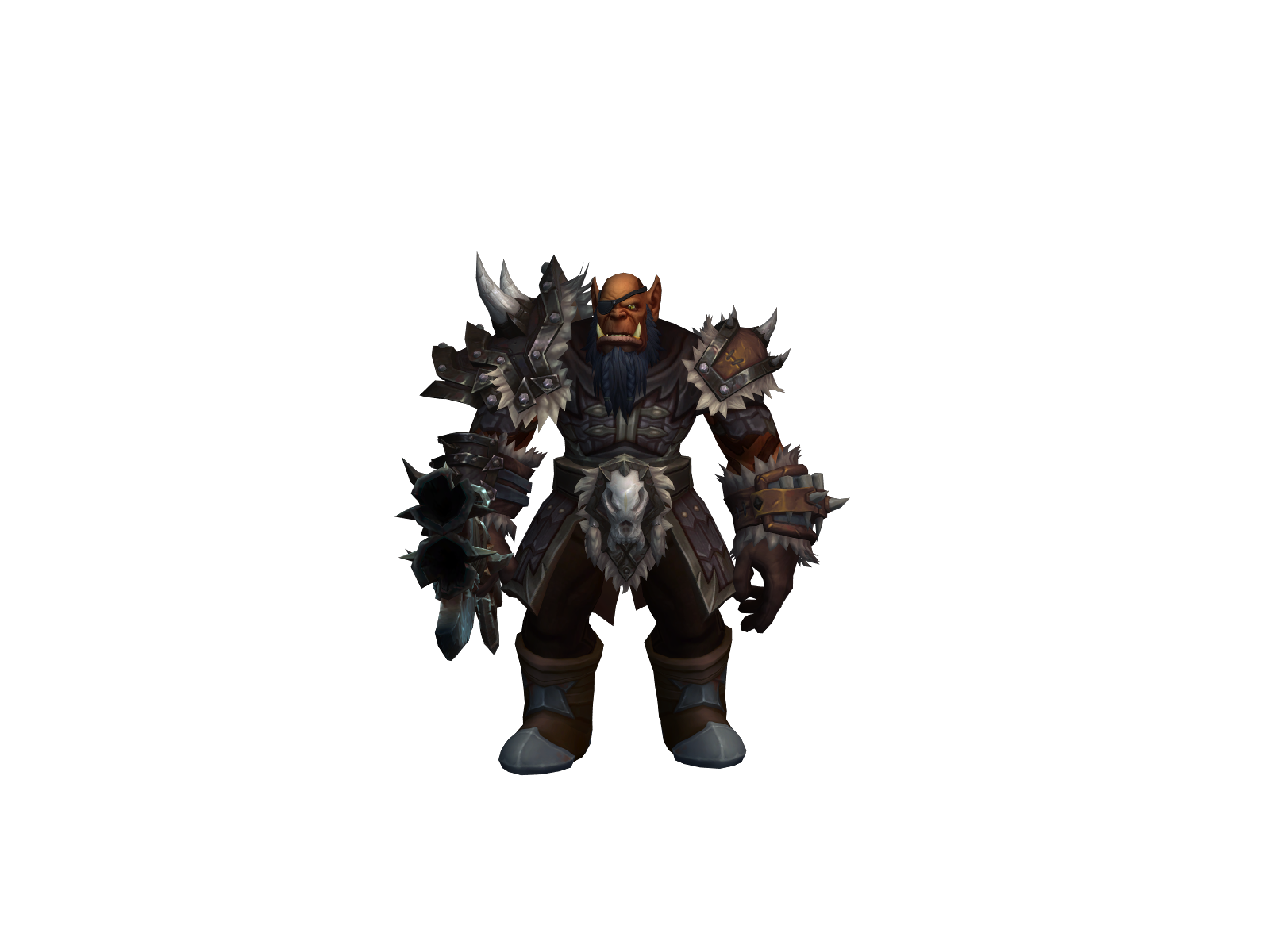 Bakuu 3D character render