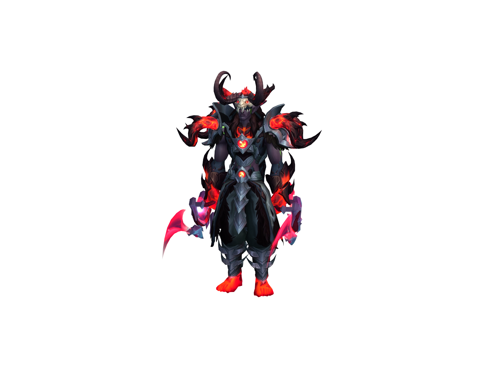 Virïon 3D character render