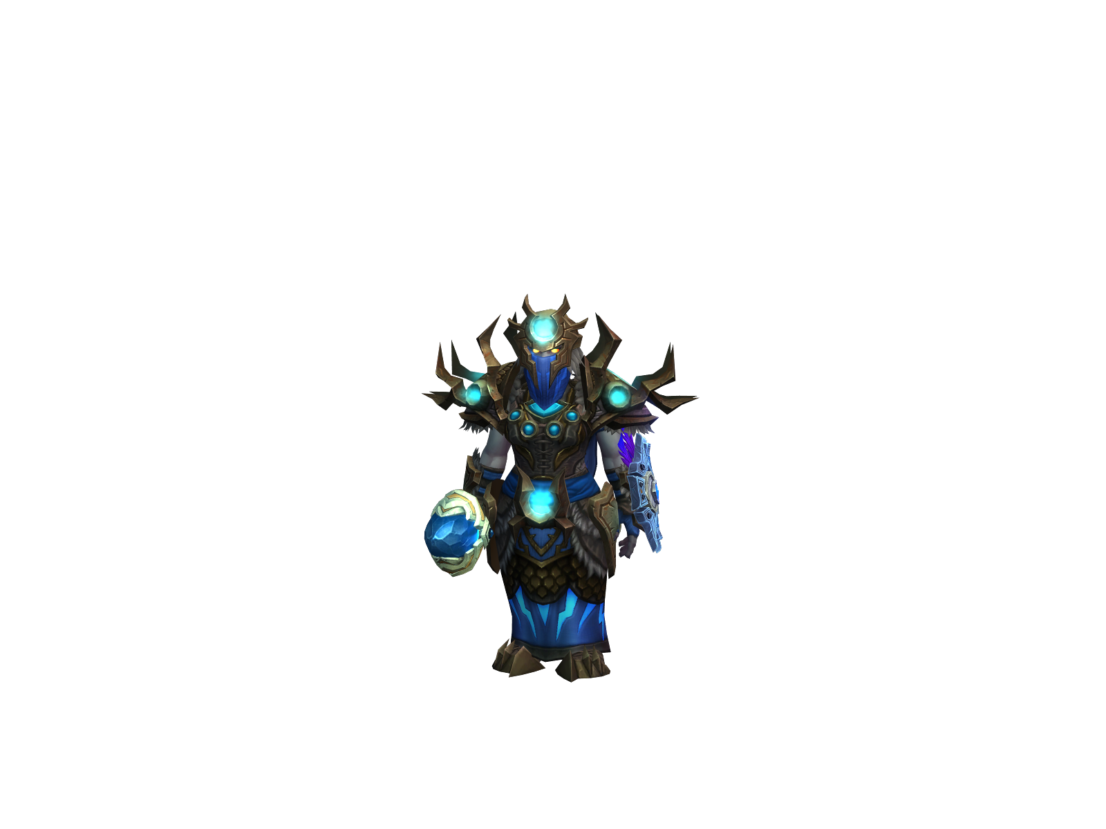 Blñ 3D character render