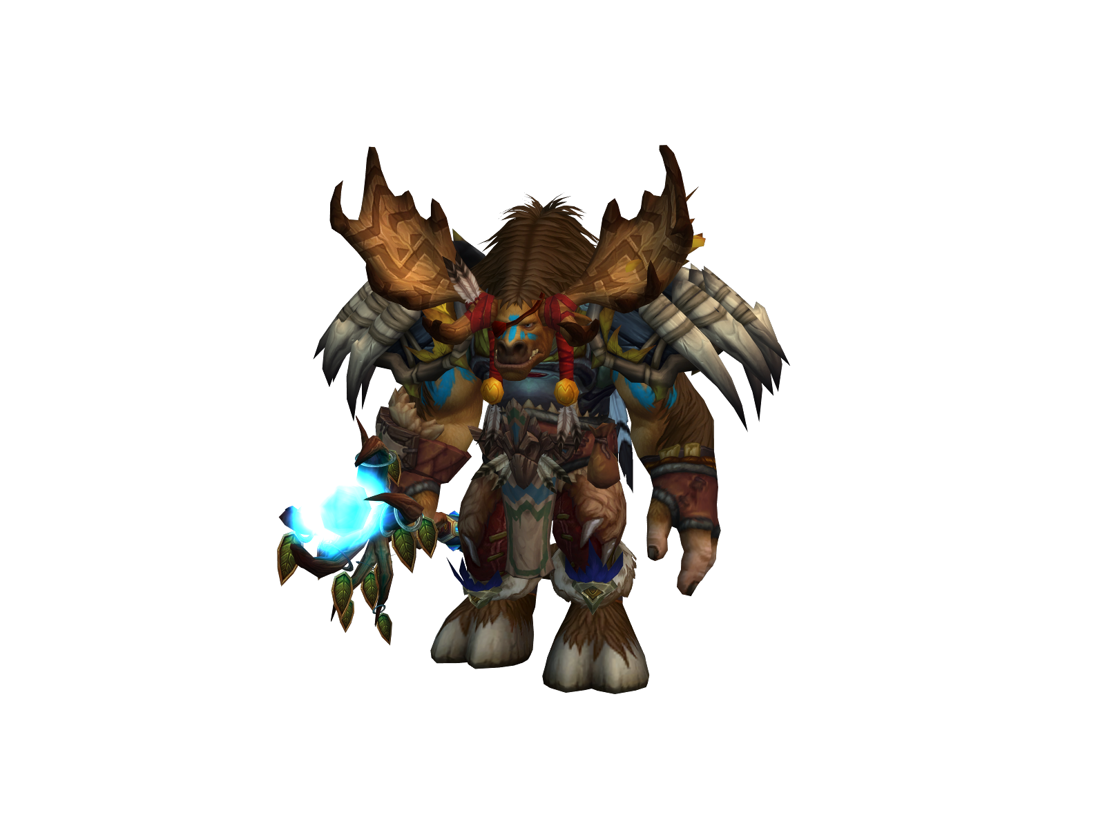 Valkouzar 3D character render