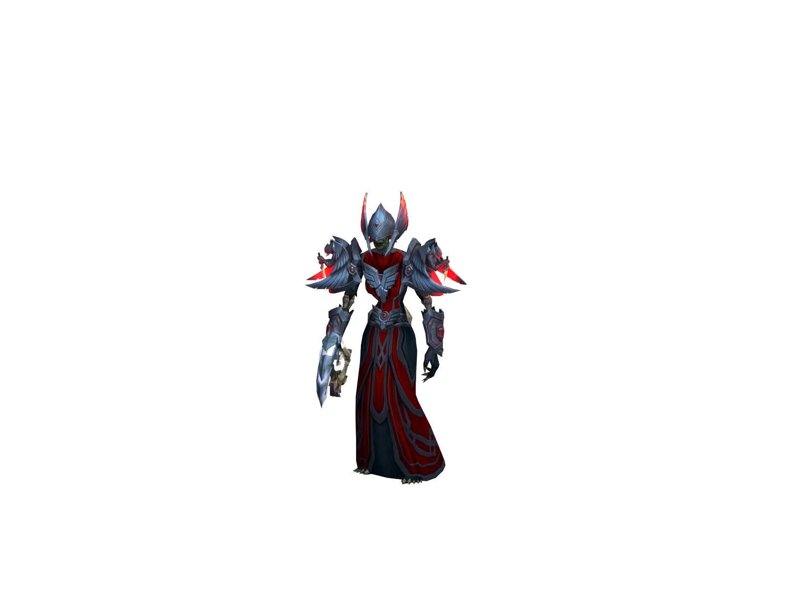 Syndraz 3D character render