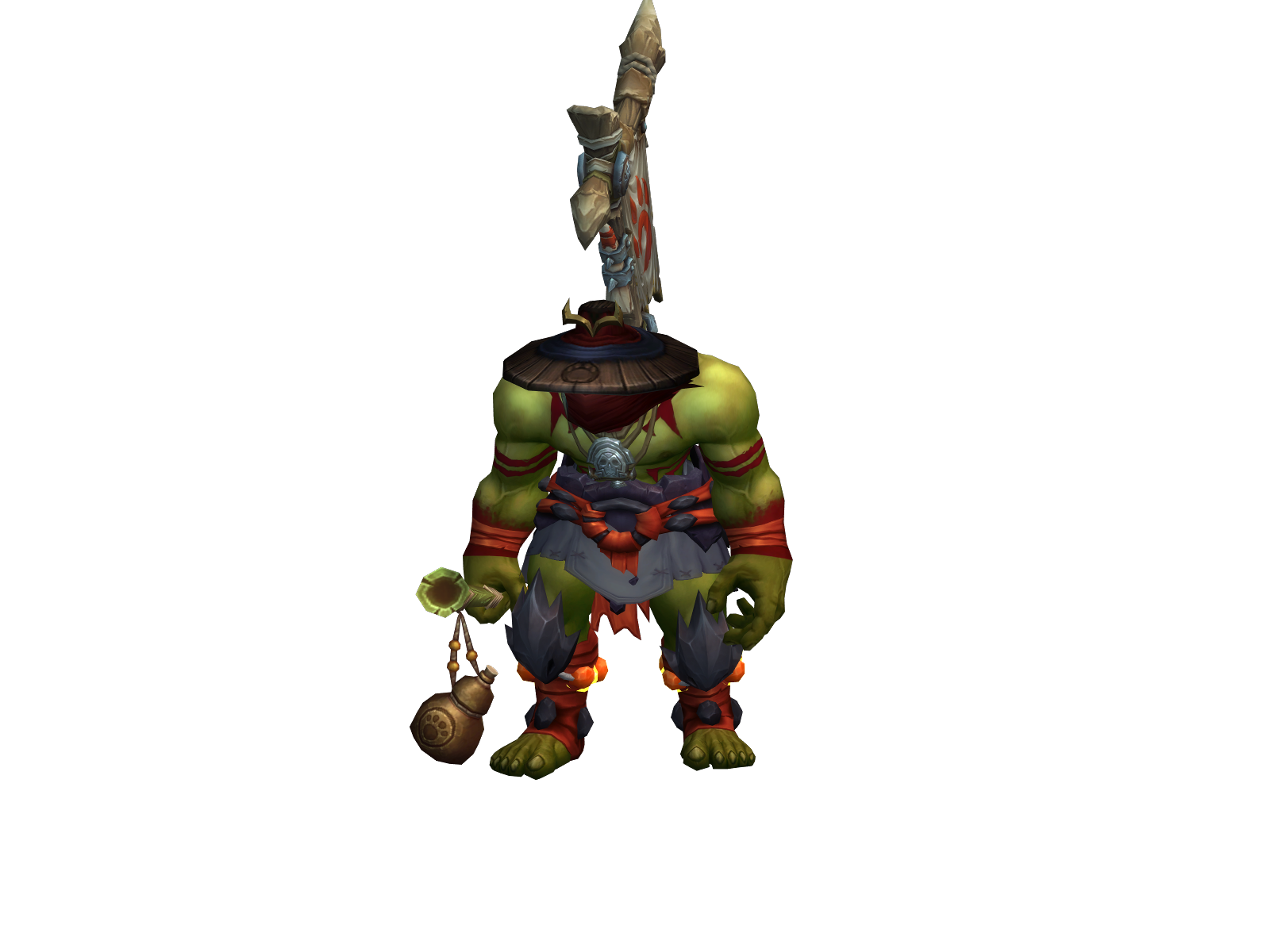Ultrapuss 3D character render