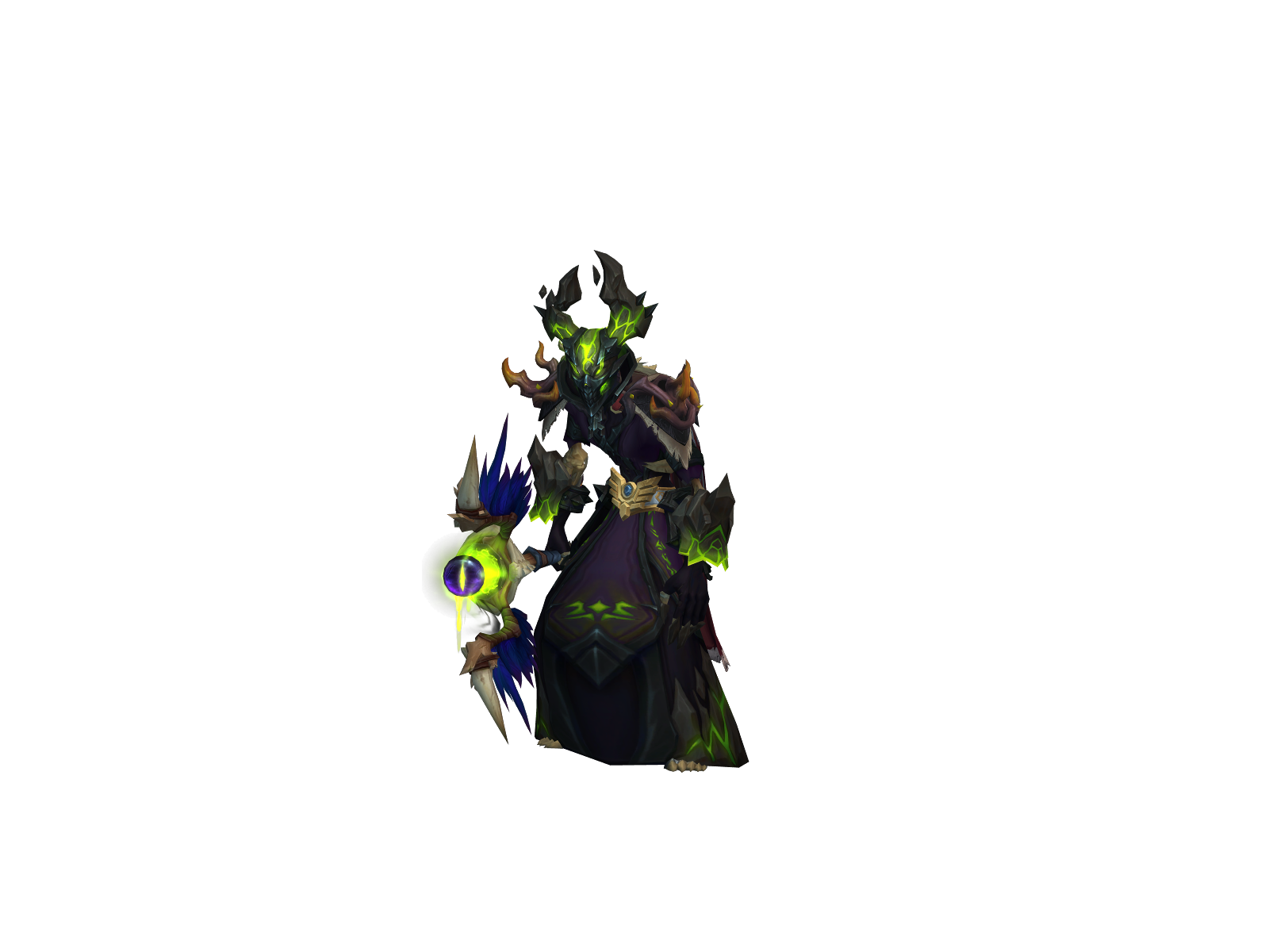 Broukada 3D character render