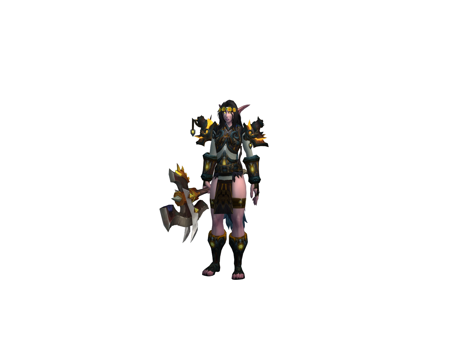 Prímal 3D character render