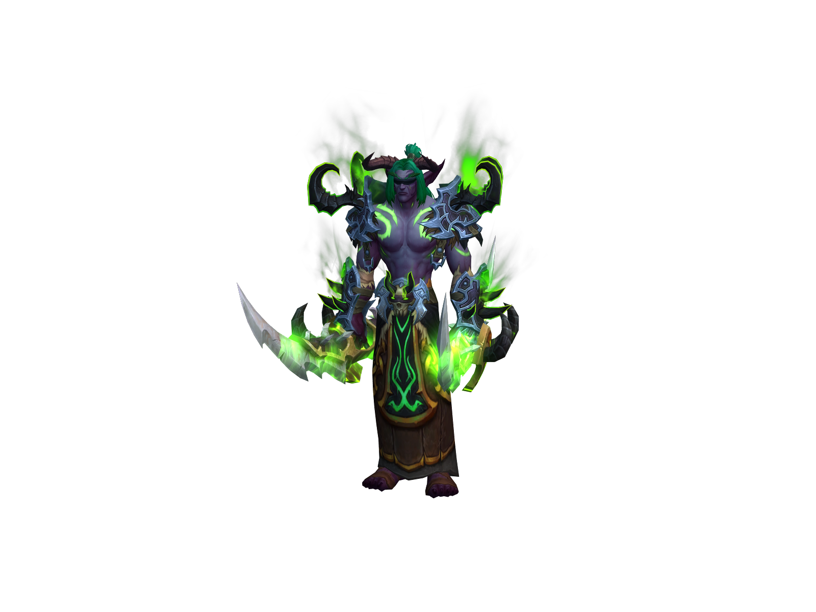 Dhevos 3D character render