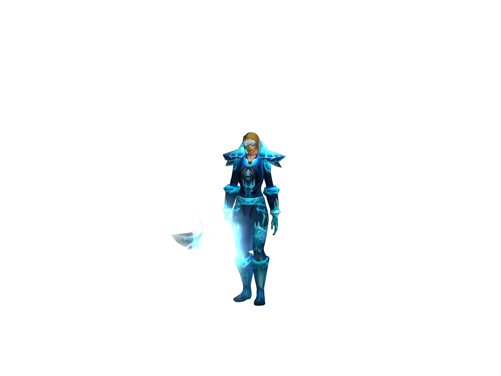 Powerwaifu 3D character render