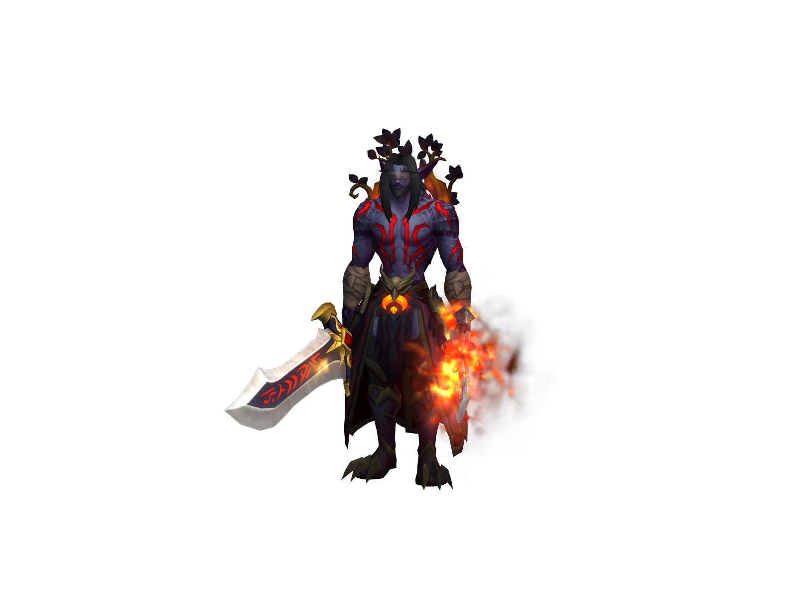 Elfaðe 3D character render