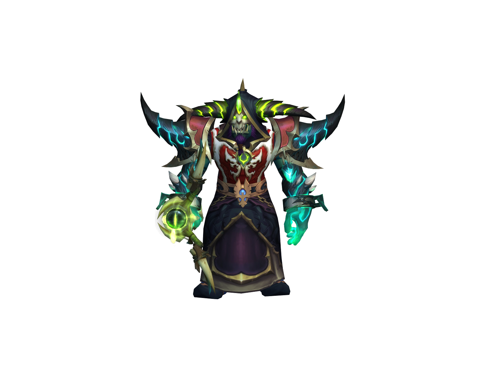 Demonkïng 3D character render