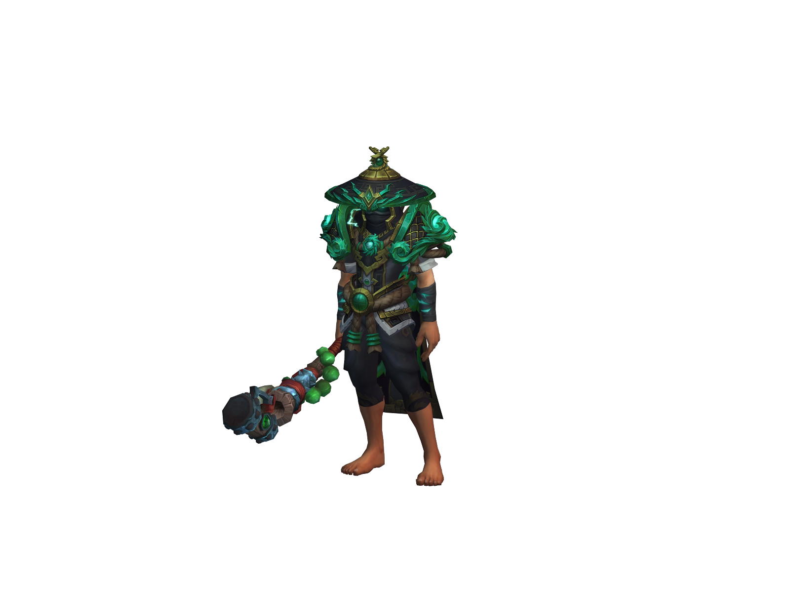 Kenaïï 3D character render