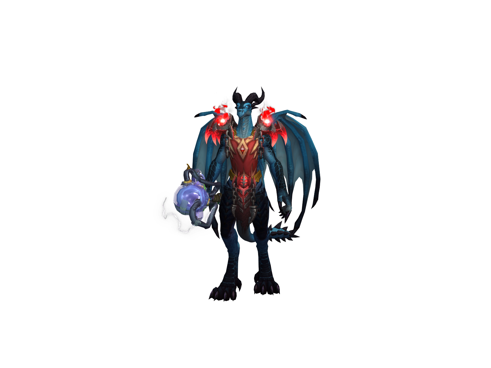 Goldrakez 3D character render