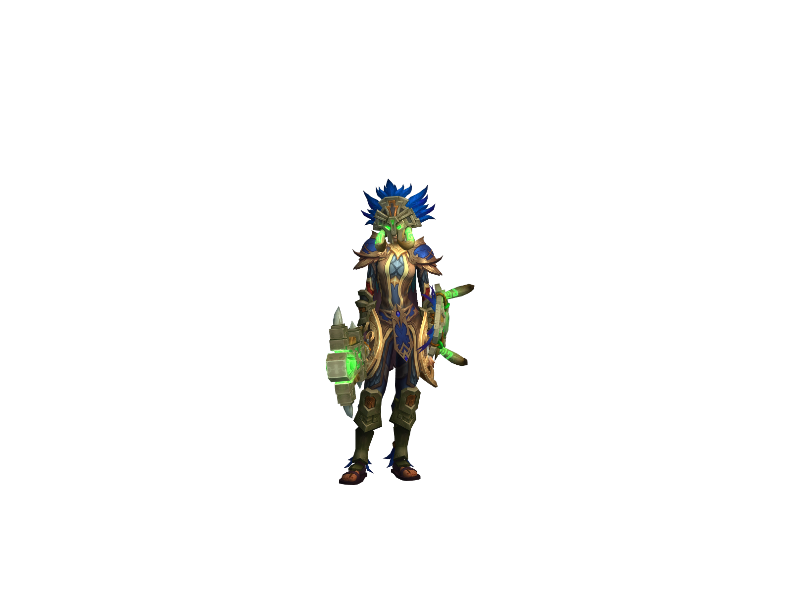 Tchoubii 3D character render