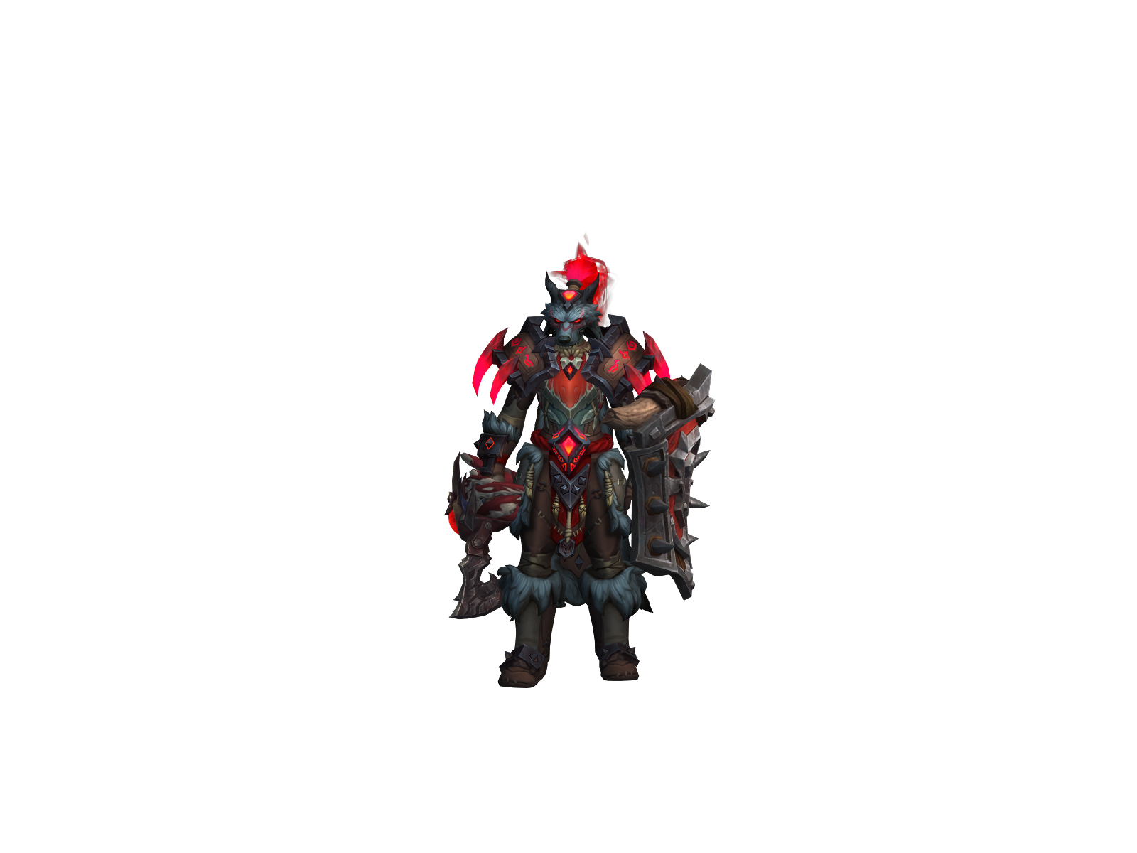 Tørøx 3D character render