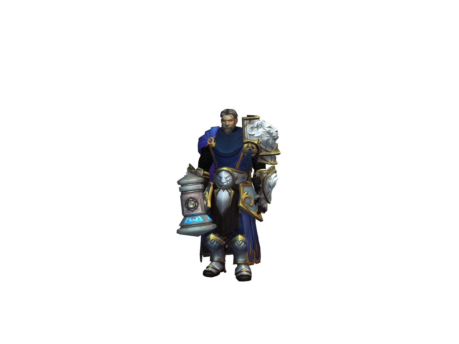 Tromyr 3D character render