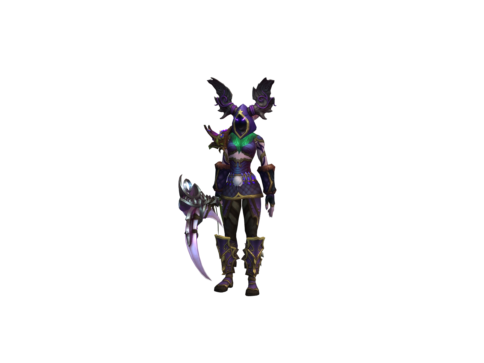 Shenoa 3D character render
