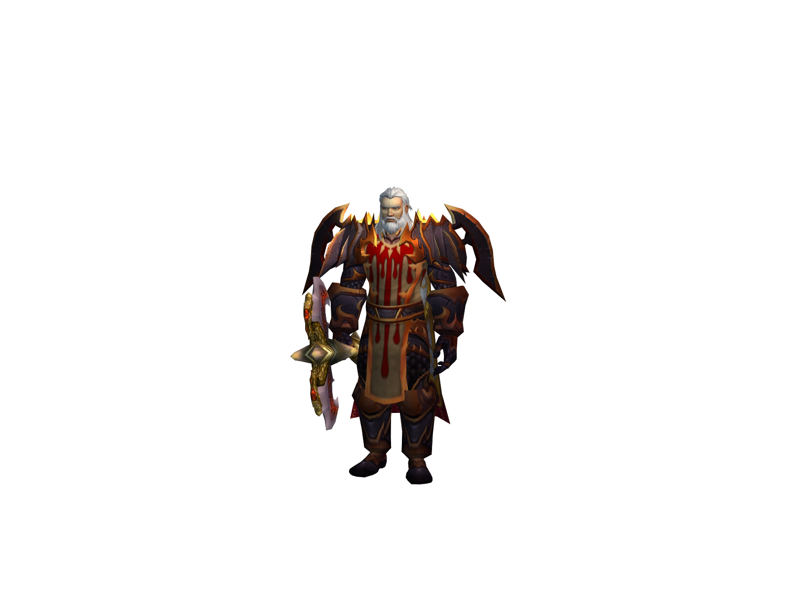 Winred 3D character render