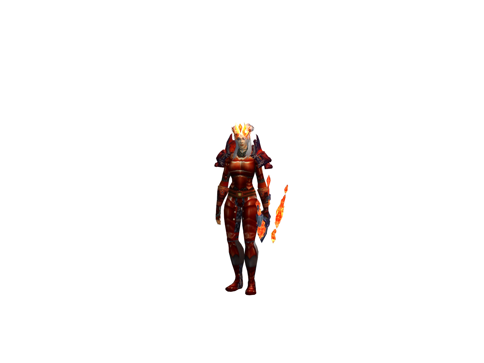 Alwn 3D character render