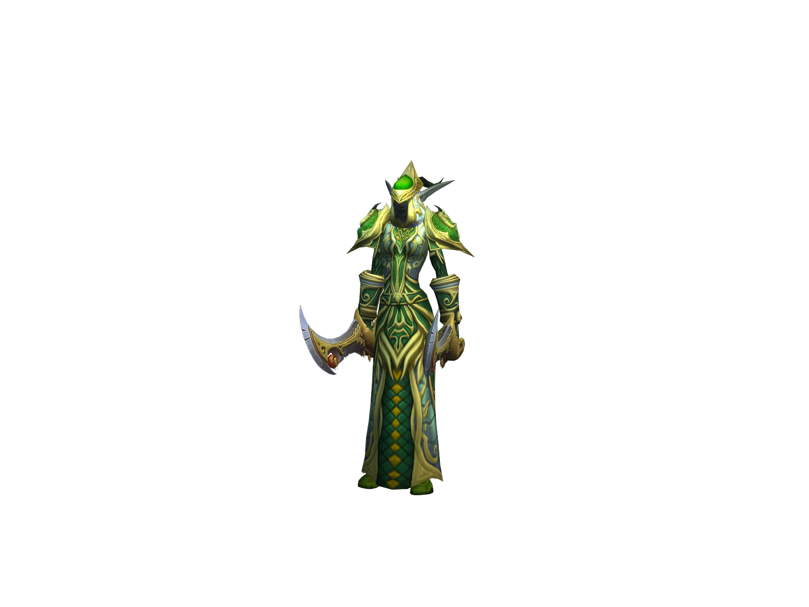 Umbrâe 3D character render