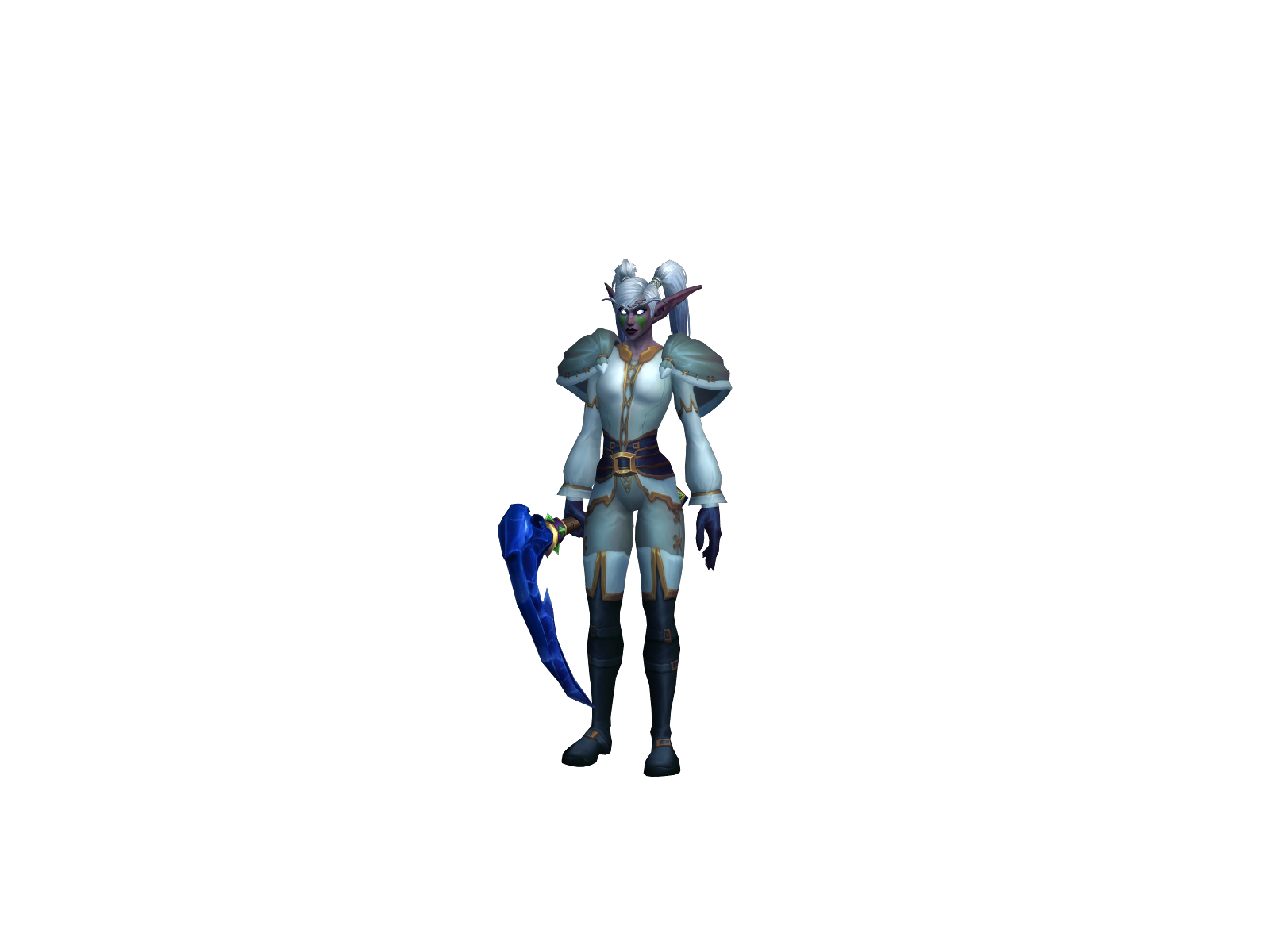 kickawy 3D character render