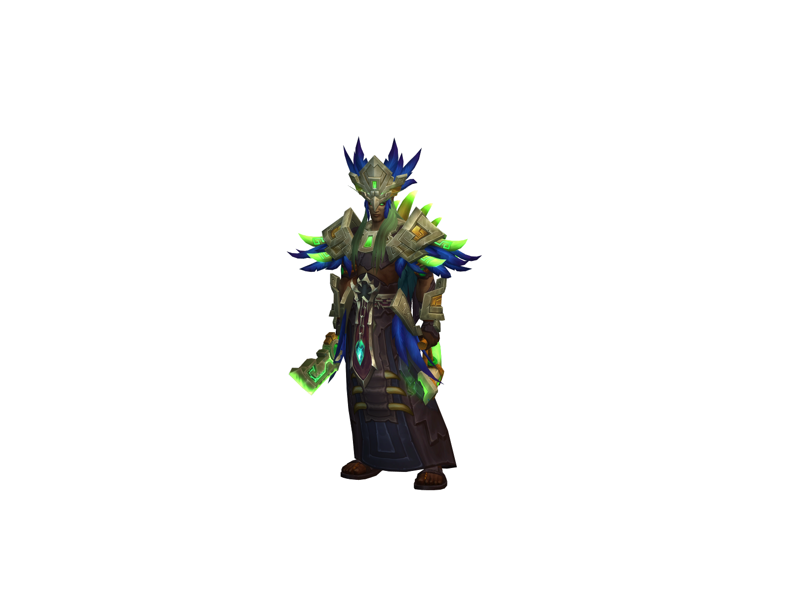 Masmouri 3D character render