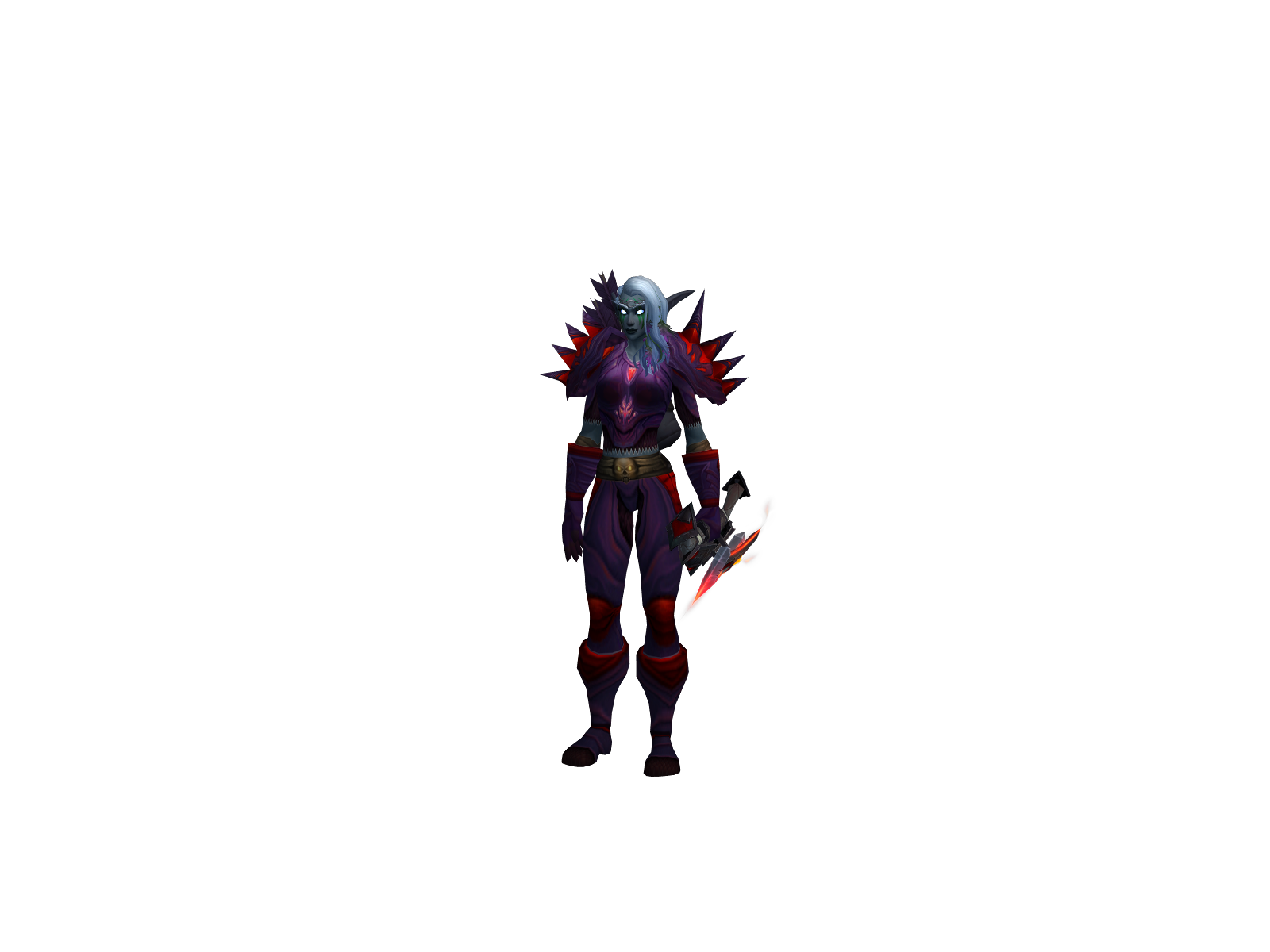 Cælistar 3D character render
