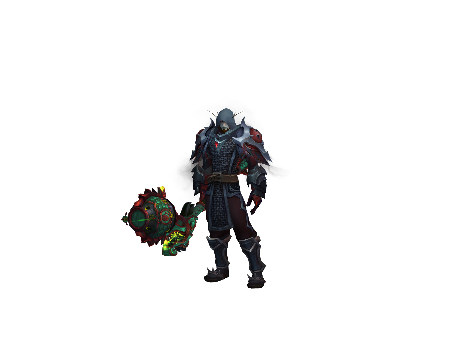 Merulius 3D character render