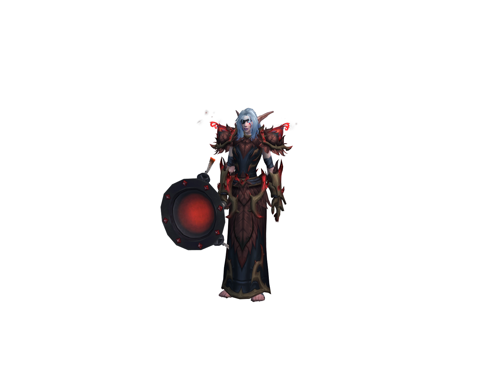 Tupåc 3D character render
