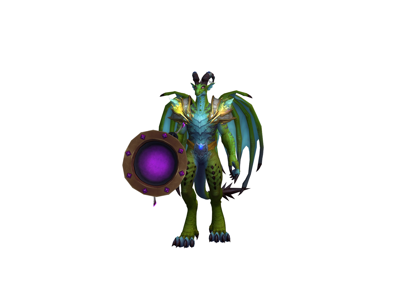 Caryhealer 3D character render