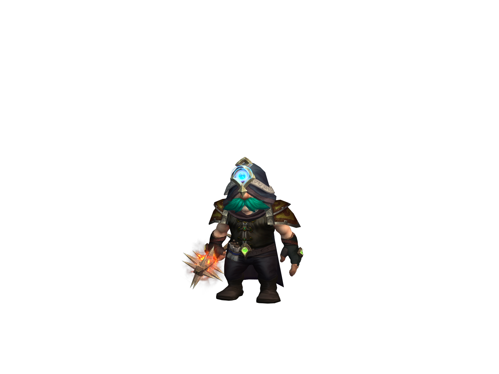 Frozt 3D character render