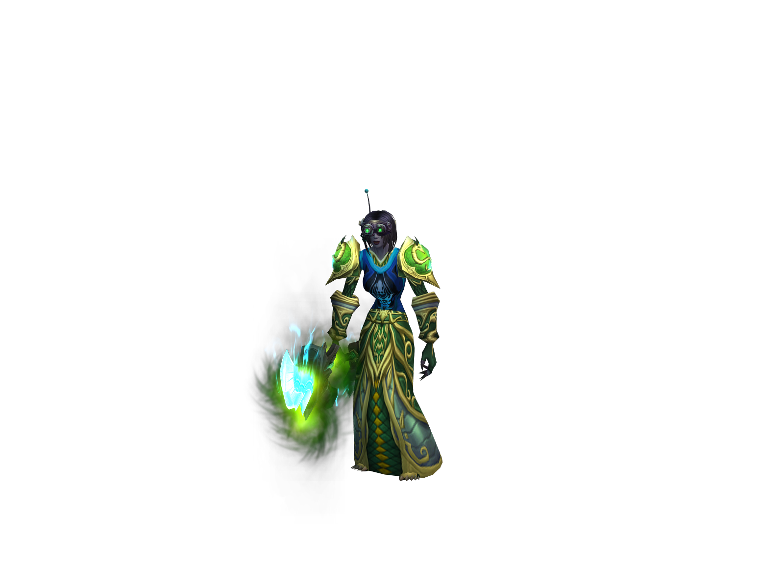 Mistgusting 3D character render