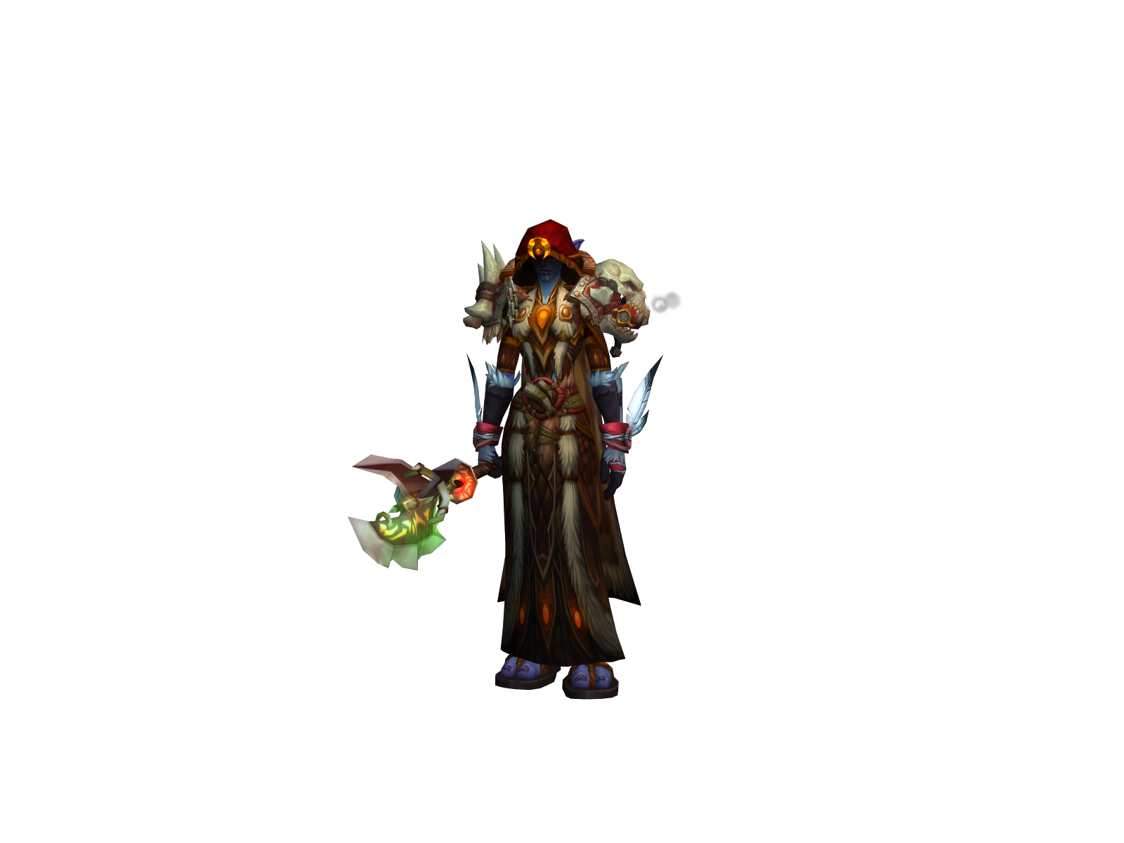 Kiryoku 3D character render
