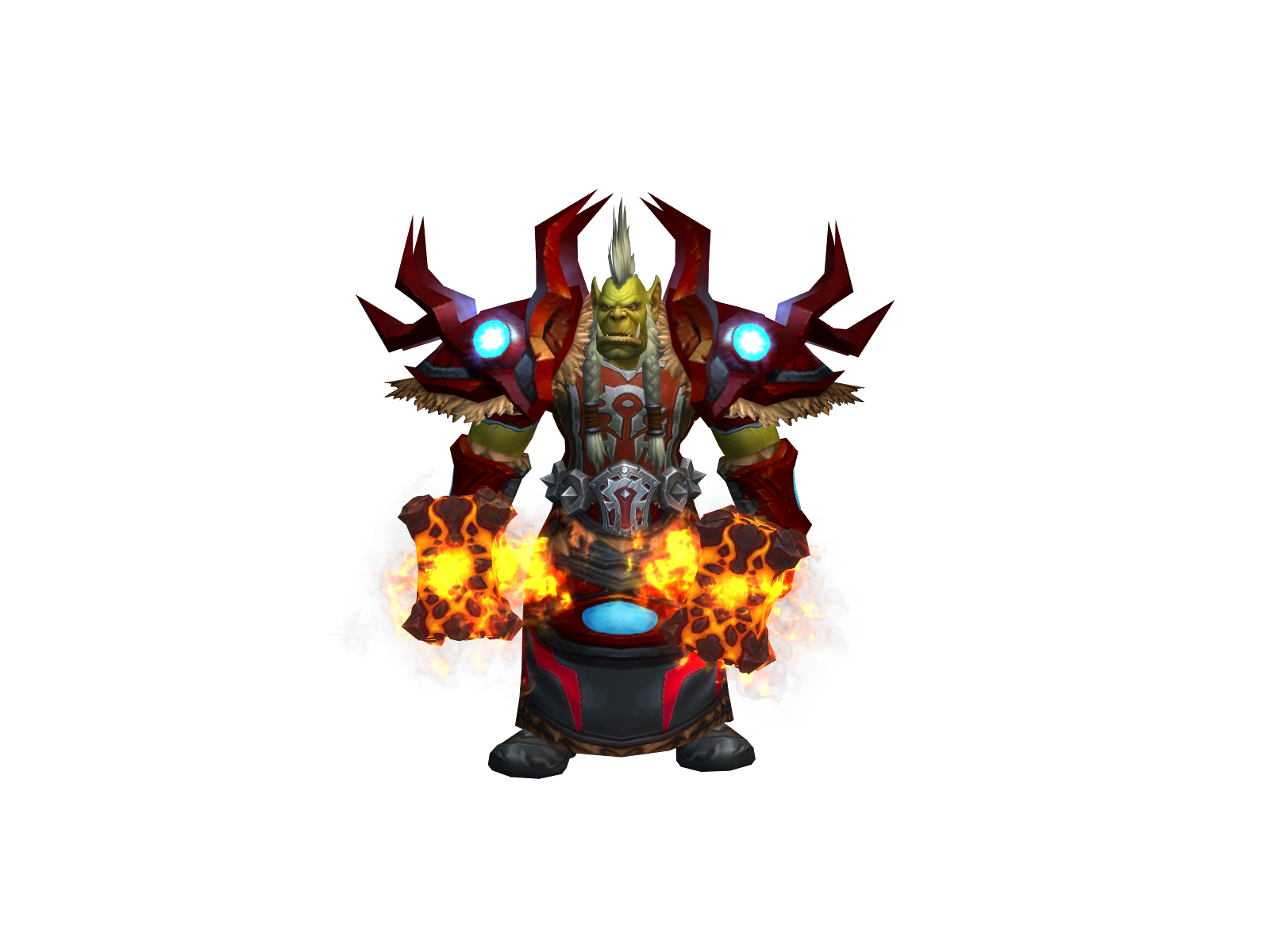 Krêw 3D character render