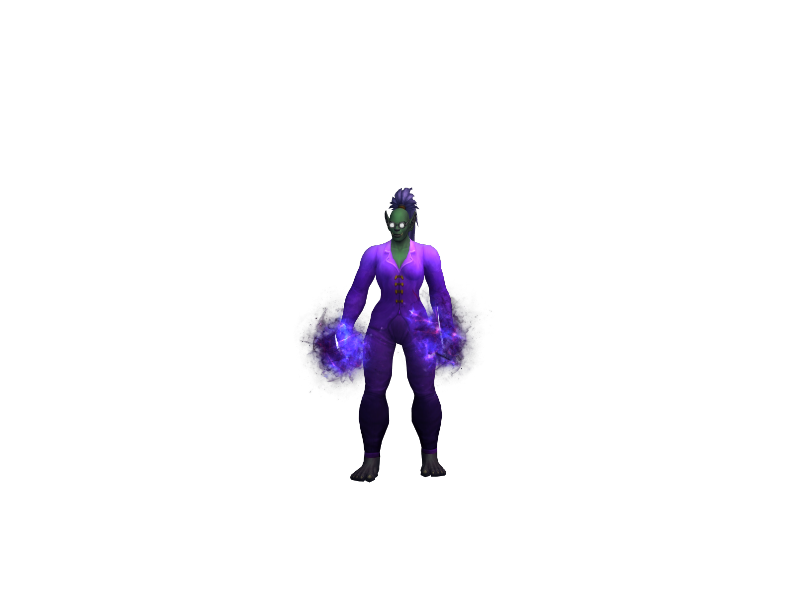 Kojav 3D character render