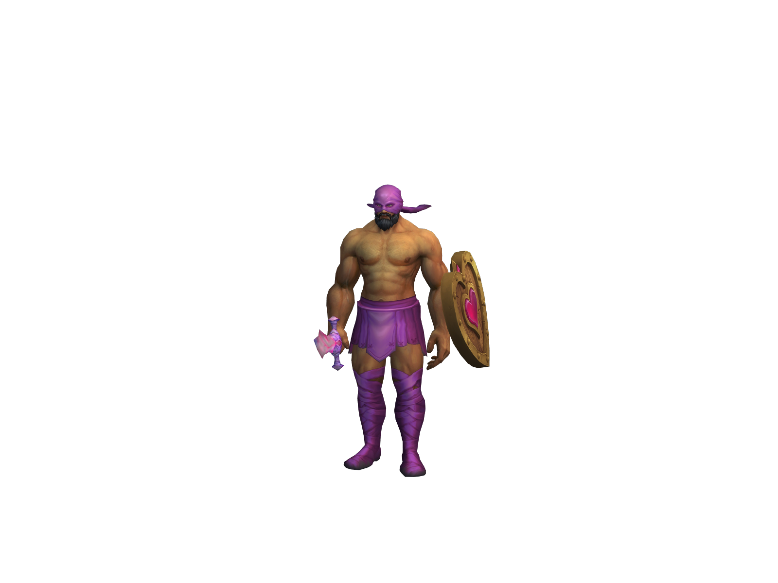Samßo 3D character render