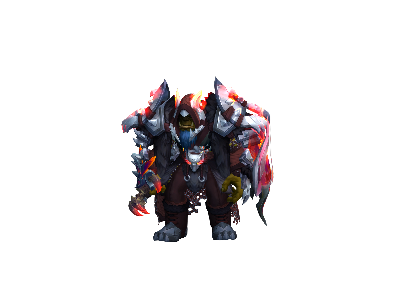 Bshamel 3D character render