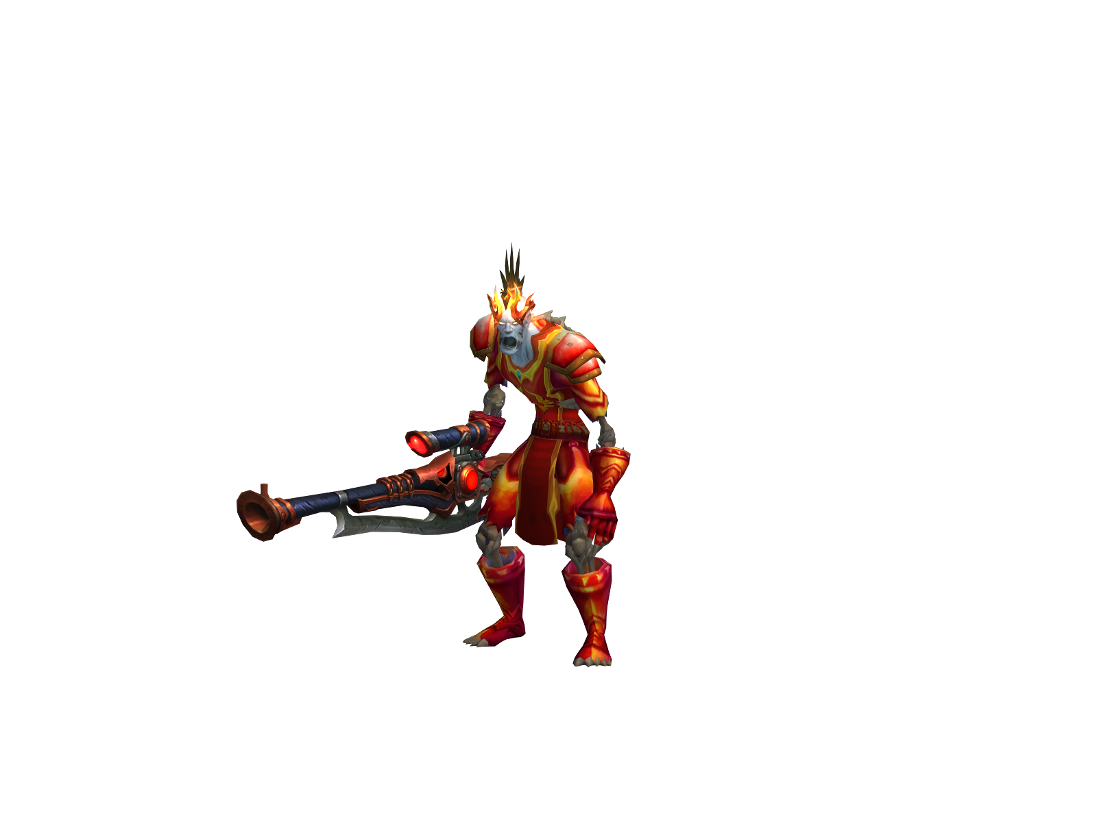 Harckmëd 3D character render