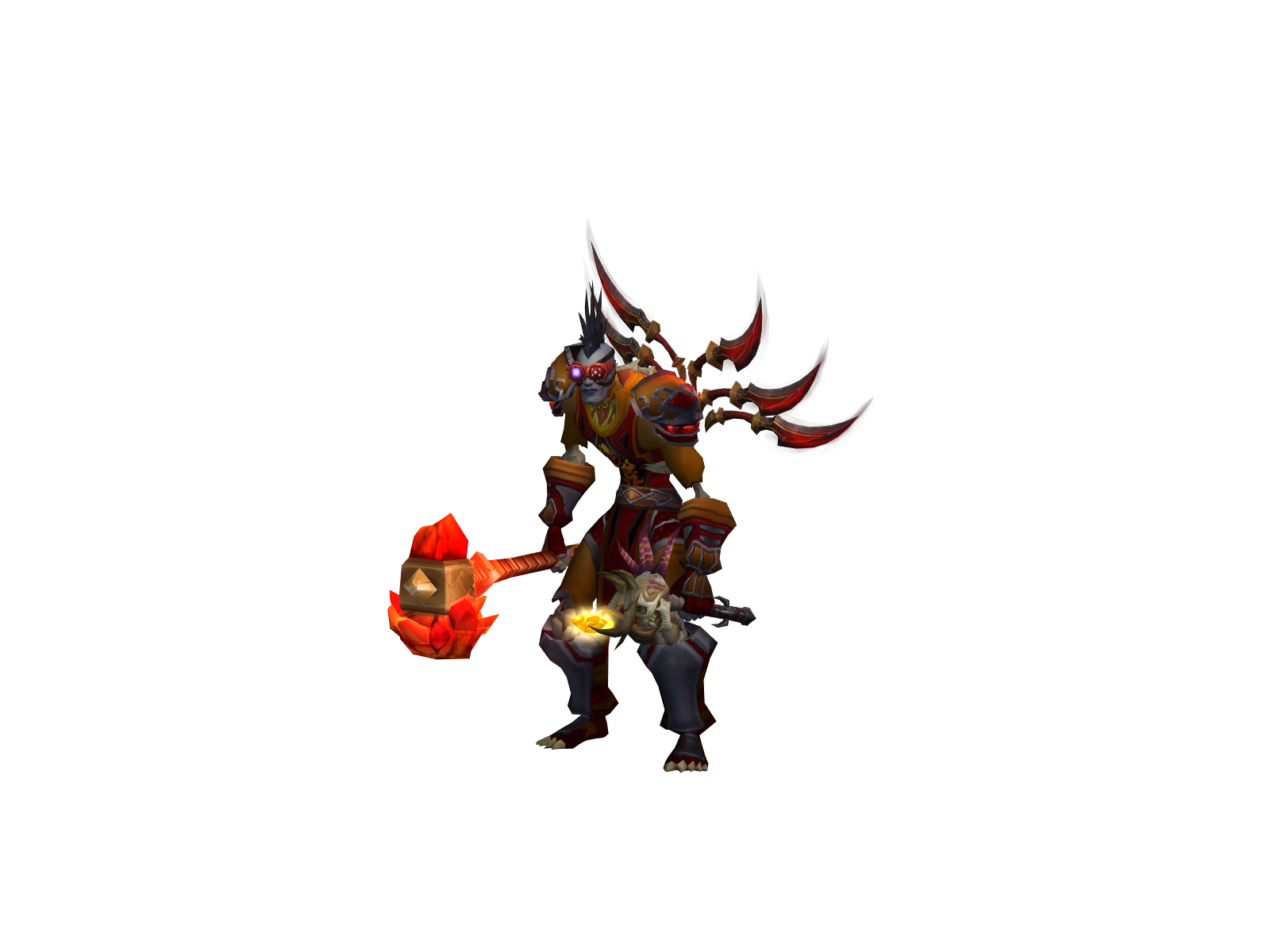 Ptipotam 3D character render