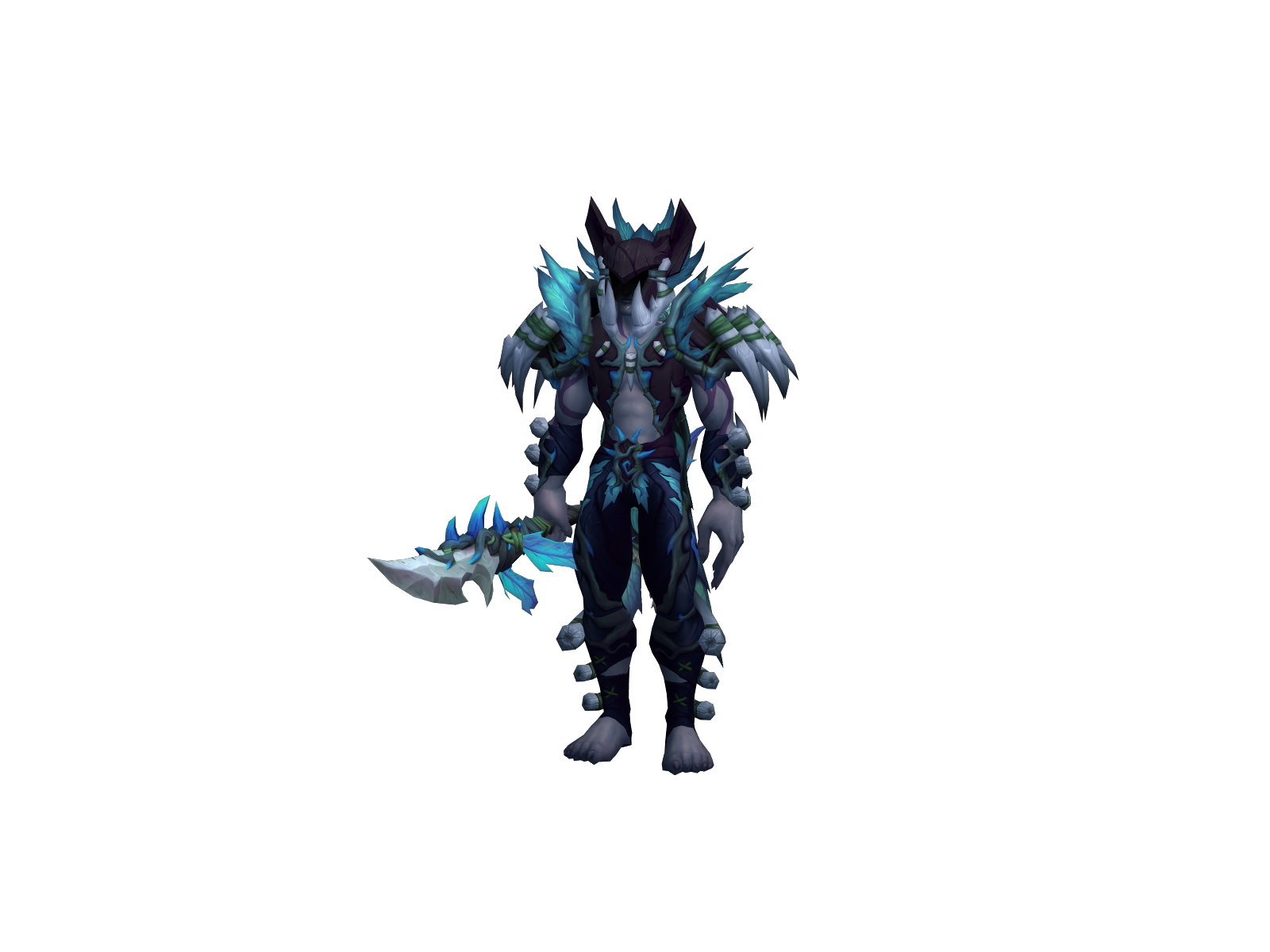 Løc 3D character render