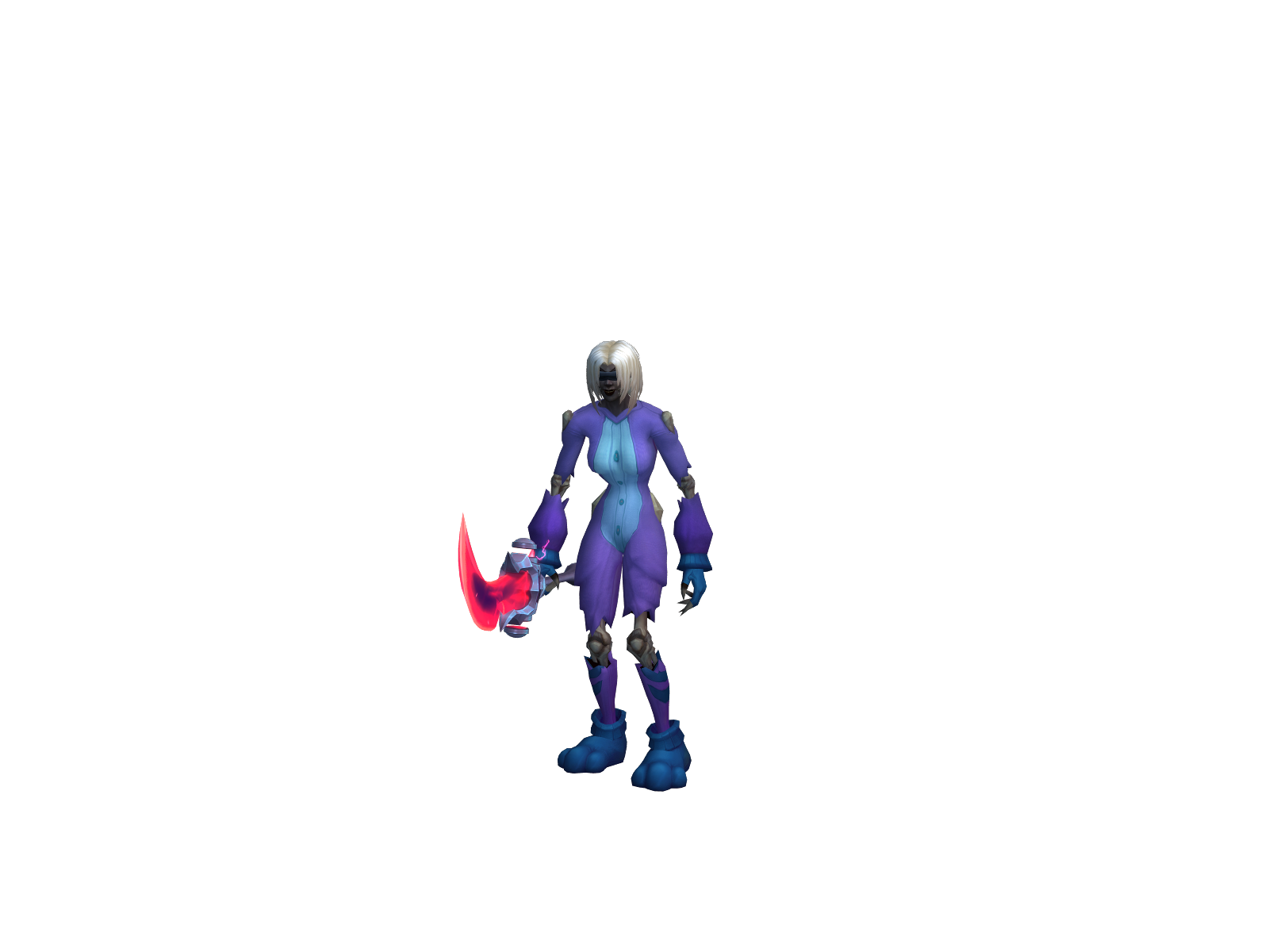 Sukunananana 3D character render